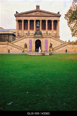 Régi Nemzeti Galéria, Berlin-stock-foto