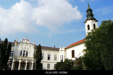 Brunszvik-kastély, Martonvásár-stock-foto