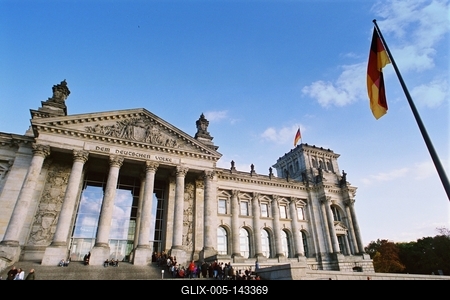 Reichstag, Berlin-stock-foto