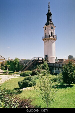 Tűztorony, Veszprém-stock-foto
