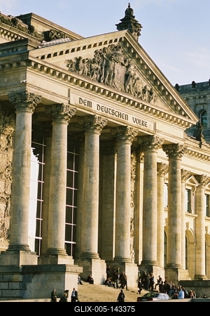 Reichstag, Berlin-stock-foto