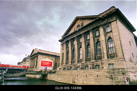 Pergamon Museum, Berlin-stock-foto