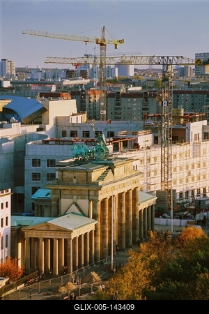 Brandenburgi Kapu, Berlin-stock-foto