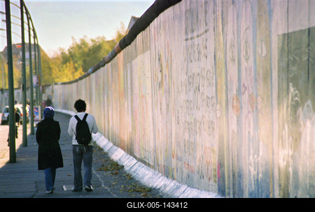 East Side Gallery, Berlin-stock-foto