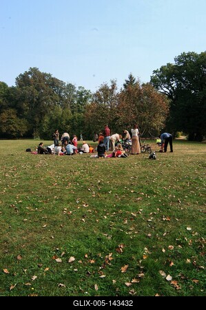 Brunszvik-kastély parkja, Martonvásár-stock-foto