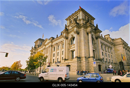 Reichstag, Berlin-stock-foto