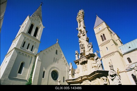 Szent Mihály székesegyház, Veszprém-stock-foto