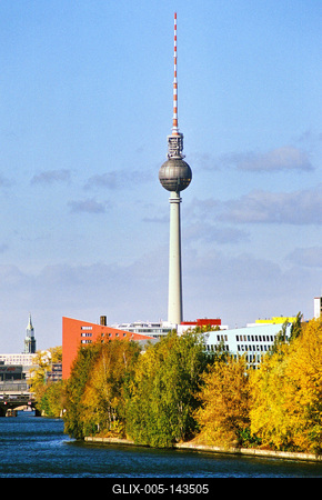 TV torony, Berlin-stock-foto