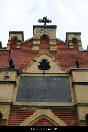 Gyermekkert, Martonvásár-stock-foto