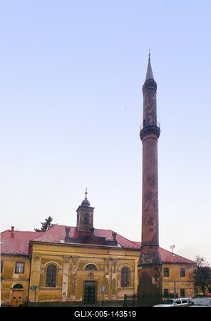 Minaret, Eger-stock-foto