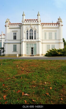 Brunszvik-kastély, Martonvásár-stock-foto