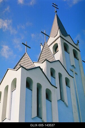 Jézus Szíve római katolikus templom, Hévíz-stock-foto