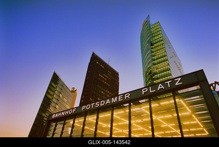 Potsdamer Platz, Berlin-stock-foto