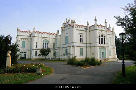 Brunszvik-kastély, Martonvásár-stock-foto