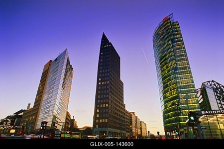 Potsdamer Platz, Berlin-stock-foto