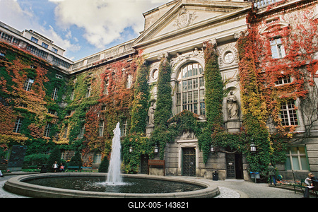 Állami Könyvtár, Berlin-stock-foto