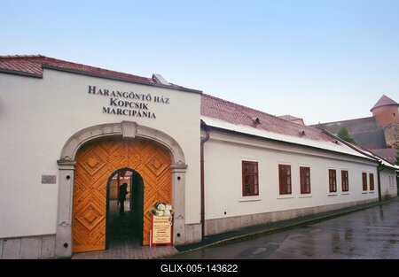 Kopcsik Marcipán Galéria, Eger-stock-foto