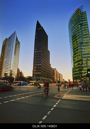 Potsdamer Platz, Berlin-stock-foto