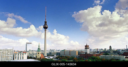 TV torony, Berlin-stock-foto