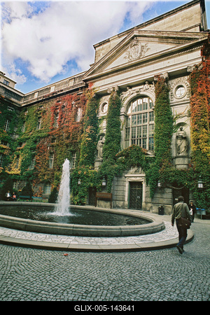 Állami Könyvtár, Berlin-stock-foto