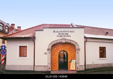 Kopcsik Marcipán Galéria, Eger-stock-foto