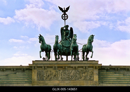 Brandenburgi Kapu, Berlin-stock-foto