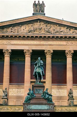 Régi Nemzeti Galéria, Berlin-stock-foto