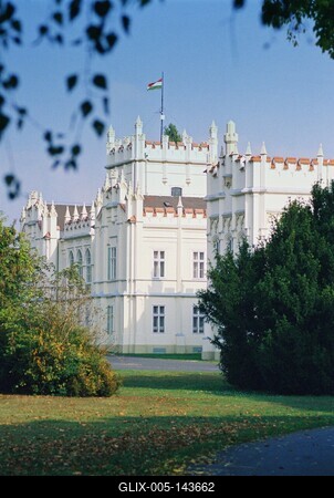 Brunszvik-kastély, Martonvásár-stock-foto