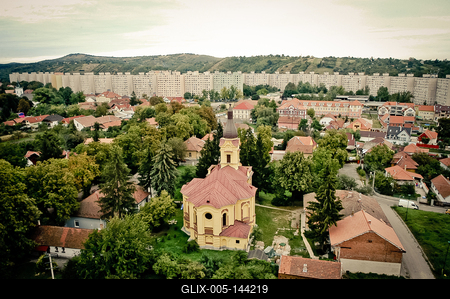 Miskolc, Diósgyőr-stock-foto