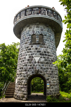 Julianus-kilátó, Hegyes-tető-stock-foto