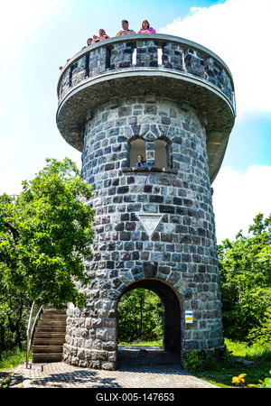 Julianus-kilátó, Hegyes-tető-stock-foto