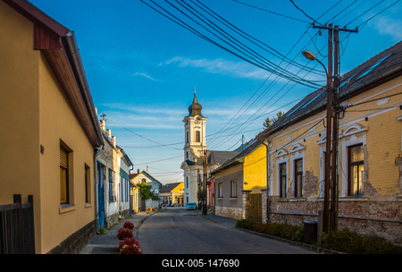 Keresztelő Szent János Római Katolikus Plébániatemplom, Visegrád-stock-foto