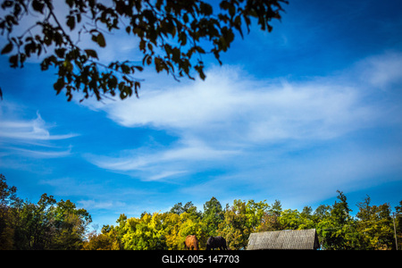 Pap-rét a Visegrádi-hegységben-stock-foto