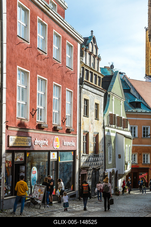 Cesky Krumlov, Southern Bohemia, Czech Republic-stock-foto