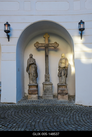 Cesky Krumlov, Southern Bohemia, Czech Republic-stock-foto