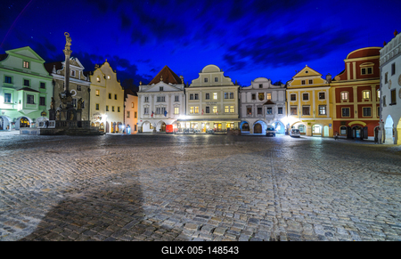 Cesky Krumlov, Southern Bohemia, Czech Republic-stock-foto