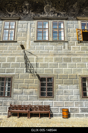 Cesky Krumlov, Southern Bohemia, Czech Republic-stock-foto