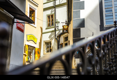 Cesky Krumlov, Southern Bohemia, Czech Republic-stock-foto