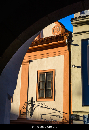 Cesky Krumlov, Southern Bohemia, Czech Republic-stock-foto
