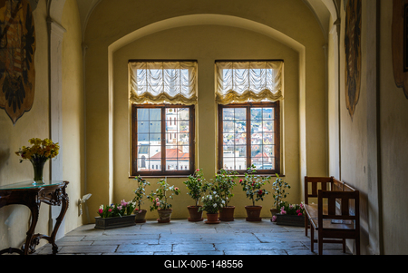 Cesky Krumlov, Southern Bohemia, Czech Republic-stock-foto