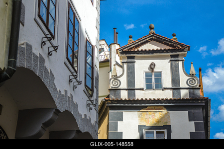 Cesky Krumlov, Southern Bohemia, Czech Republic-stock-foto