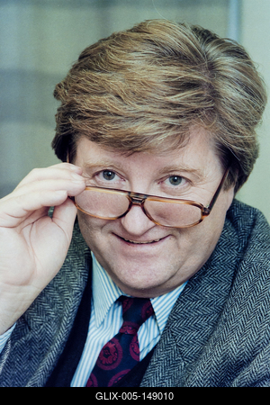 Budapest, 1997.Nagy Gáspár (Bérbaltavár, 1949. május 4. – Budapest, 2007. január 3.) Kossuth- és József Attila-díjas magyar költő, prózaíró, szerkesztő.-stock-foto