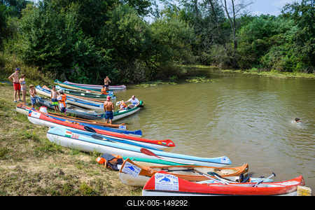 Vizitúrázók az Öreg-Túron-stock-foto