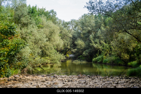 Túr-csatorna-stock-foto