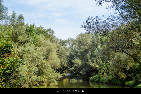 Túr-csatorna-stock-foto