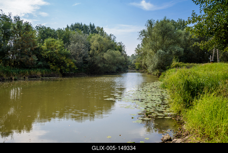 Túr-csatorna-stock-foto