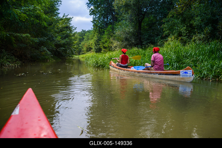 Vizitúrázók az Öreg-Túron-stock-foto