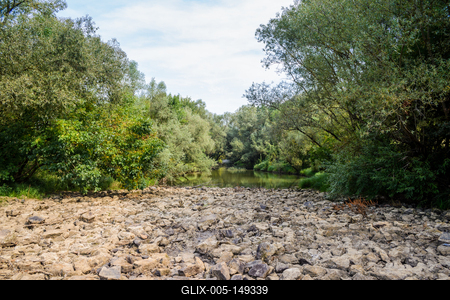 Túr-csatorna-stock-foto