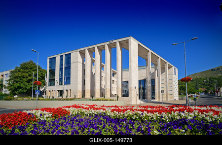 Budaörs, a Városháza-stock-foto