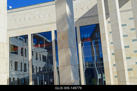 Budaörs, a Városháza-stock-foto